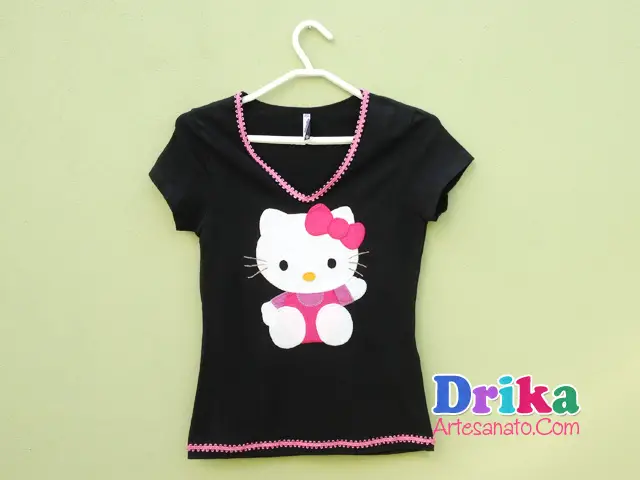 Camiseta da Hello Kitty Pronta