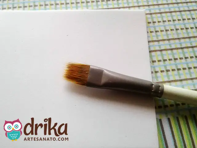 Técnica de Pintura Com Pincel Rake em EVA