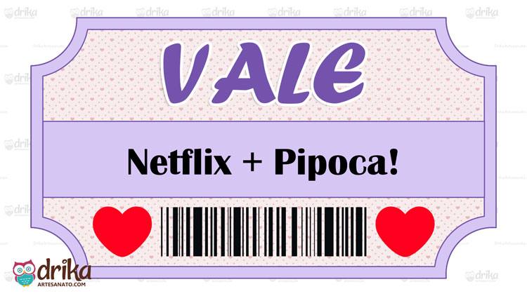 Vale Netflix + Pipoca!