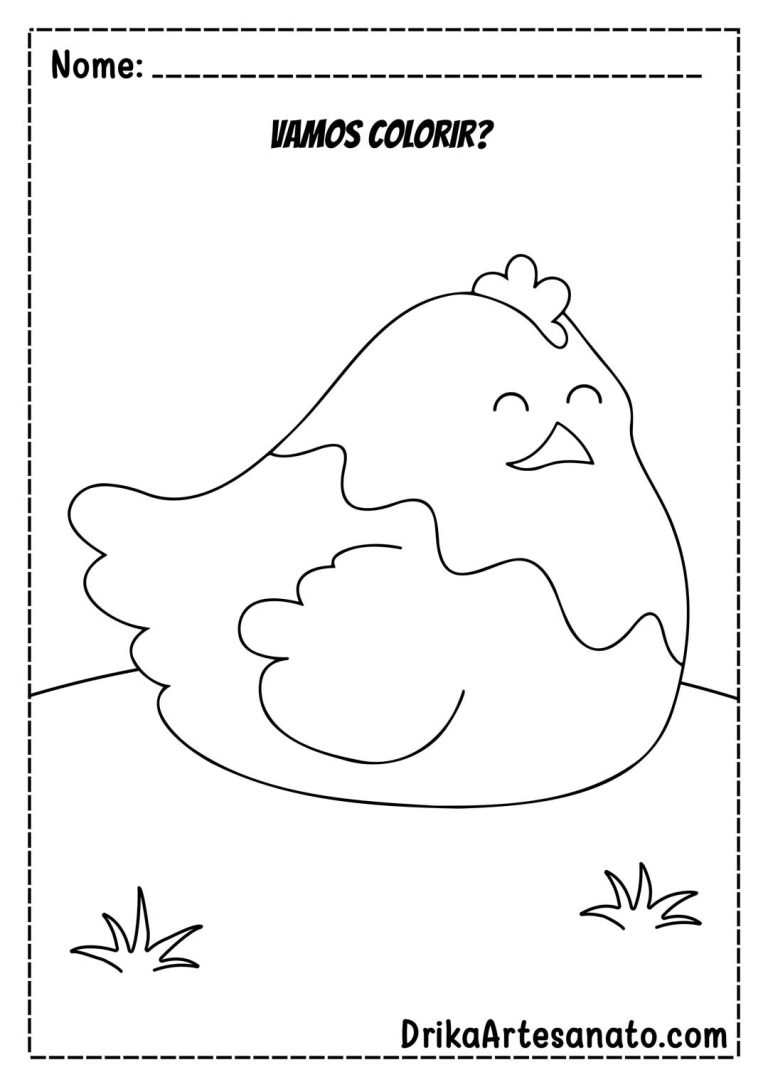 25 Desenhos Infantis para Colorir e Imprimir: Baixe Grátis!