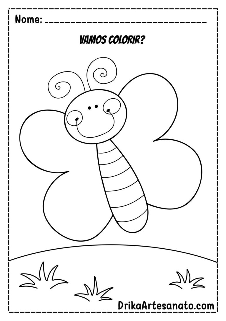 25 Desenhos Infantis para Colorir e Imprimir: Baixe Grátis!