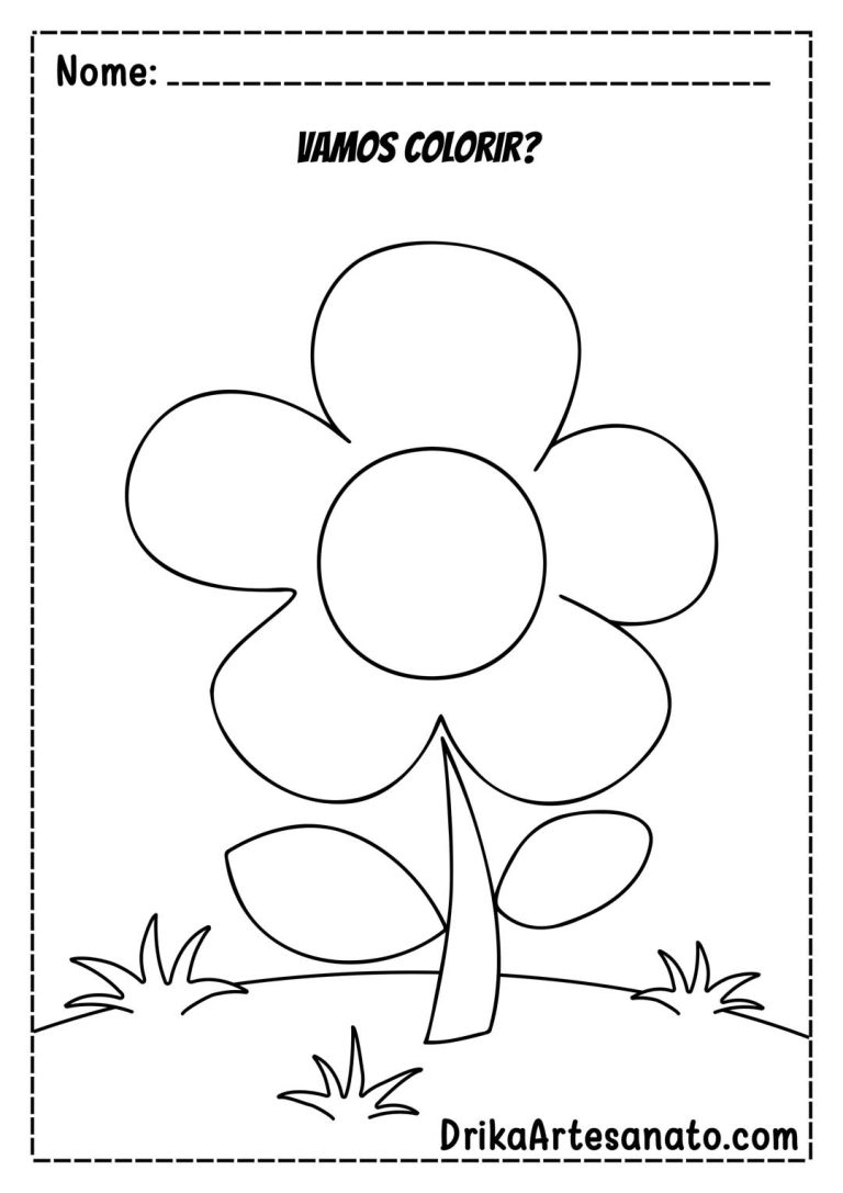 25 Desenhos Infantis para Colorir e Imprimir: Baixe Grátis!