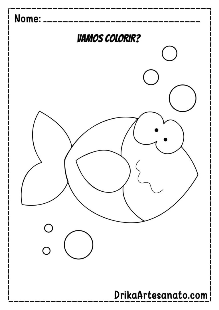 25 Desenhos Infantis para Colorir e Imprimir: Baixe Grátis!