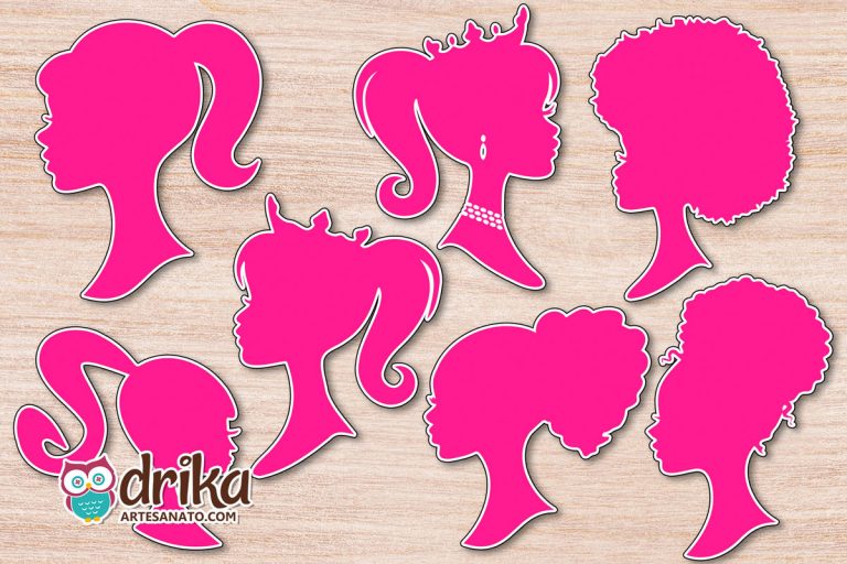 Molde da Barbie para Imprimir Grátis em PDF