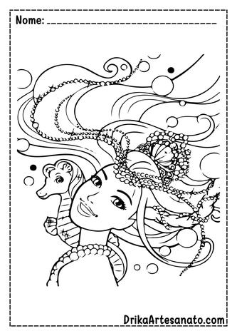 Desenhos para colorir - 50 opções para imprimir e é grátis!  Barbie  coloring pages, Princess coloring pages, Unicorn coloring pages