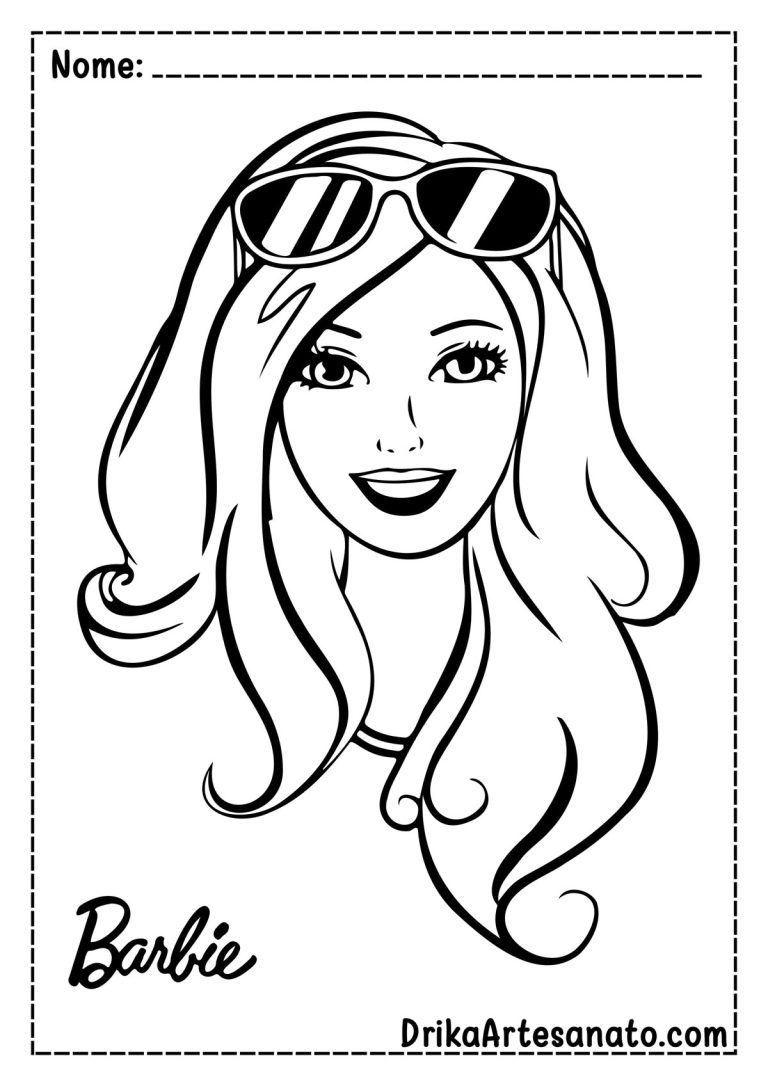 50 Desenhos da Barbie para Colorir Grátis em PDF: Baixe Agora!