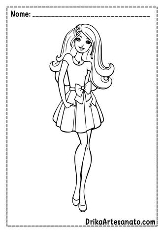 20 Desenhos da Barbie para imprimir  Barbie coloring, Disney coloring  pages, Barbie coloring pages