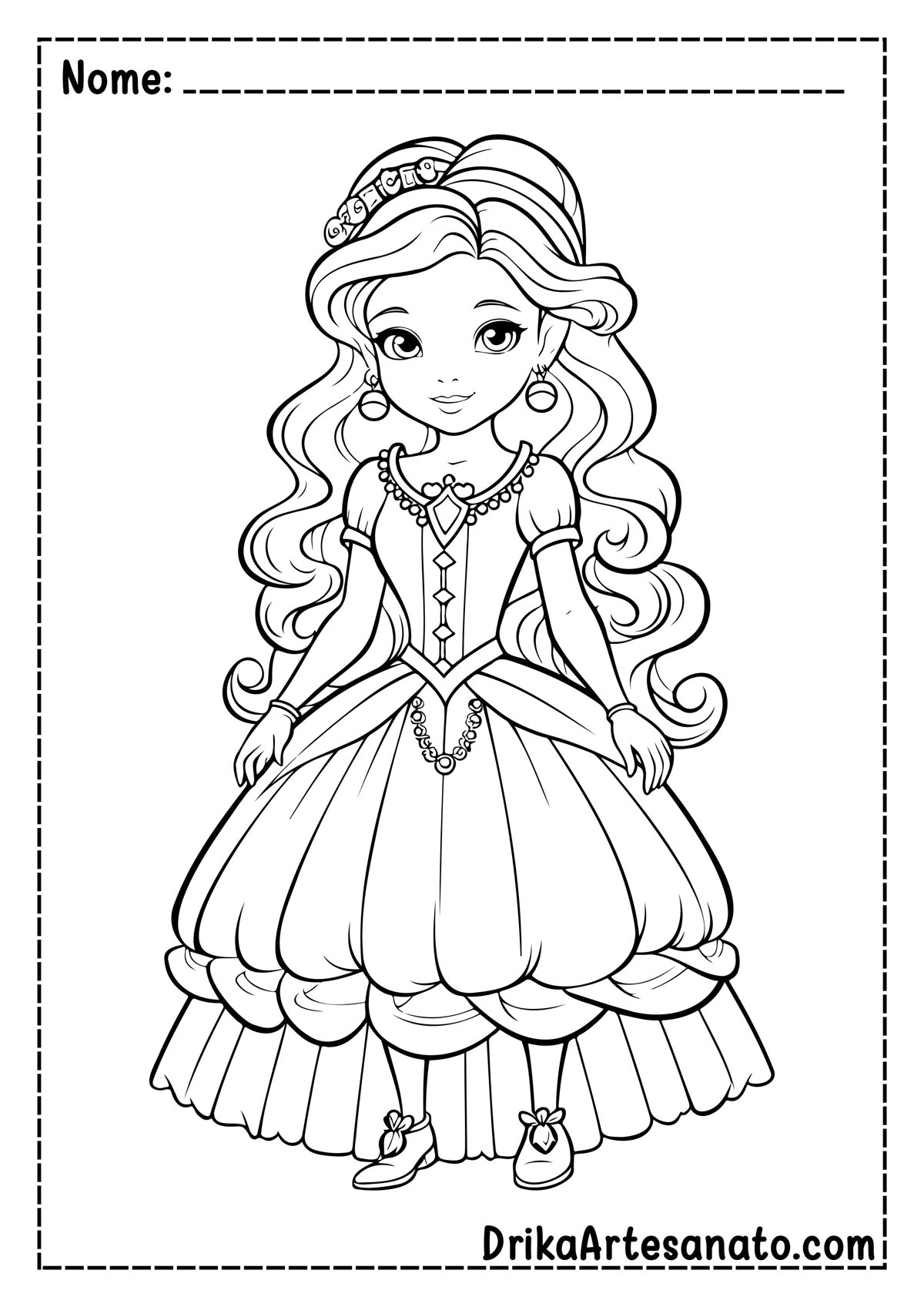 50 Desenhos da Barbie para Colorir Grátis em PDF: Baixe Agora!