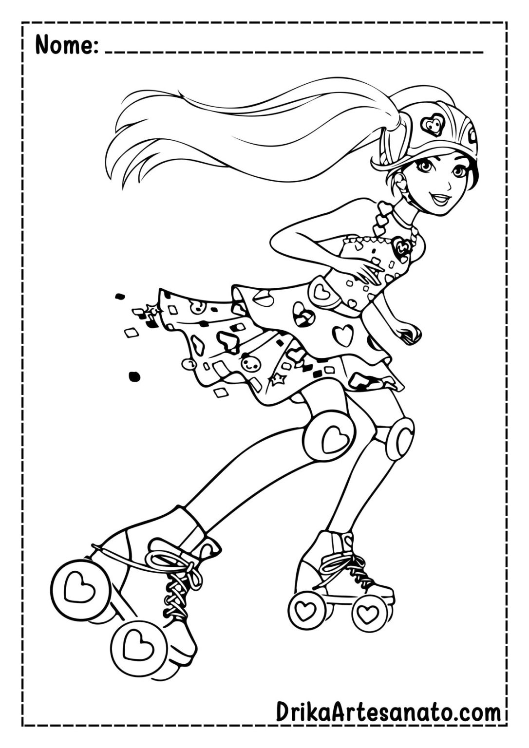 50 Desenhos da Barbie para Colorir Grátis em PDF: Baixe Agora!