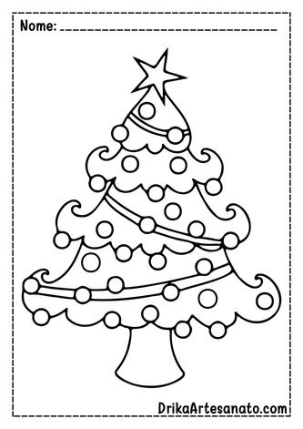 Como Desenhar E Pintar Desenhos De árvore De Natal. Desenho Fácil