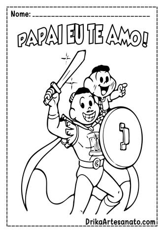 Desenhos para Colorir Festa Junina Turma da Mônica pdf