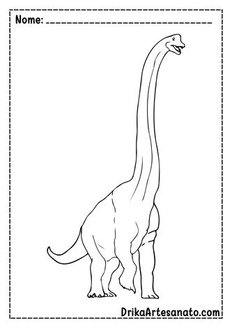 50+ Desenhos de Dinossauros para colorir