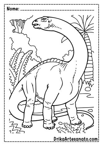 50+ Desenhos de Dinossauros para colorir - Dicas Práticas