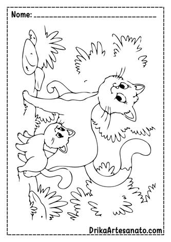 50 Desenhos de Gatos para Colorir Grátis em PDF: Baixe Agora!