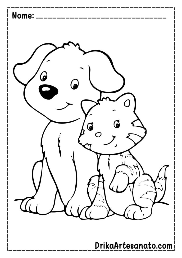 50 Desenhos de Gatos para Colorir Grátis em PDF: Baixe Agora!
