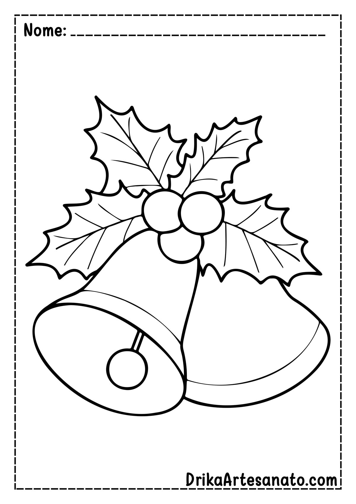 50 Desenhos de Natal para Colorir Grátis em PDF: Baixe Agora!