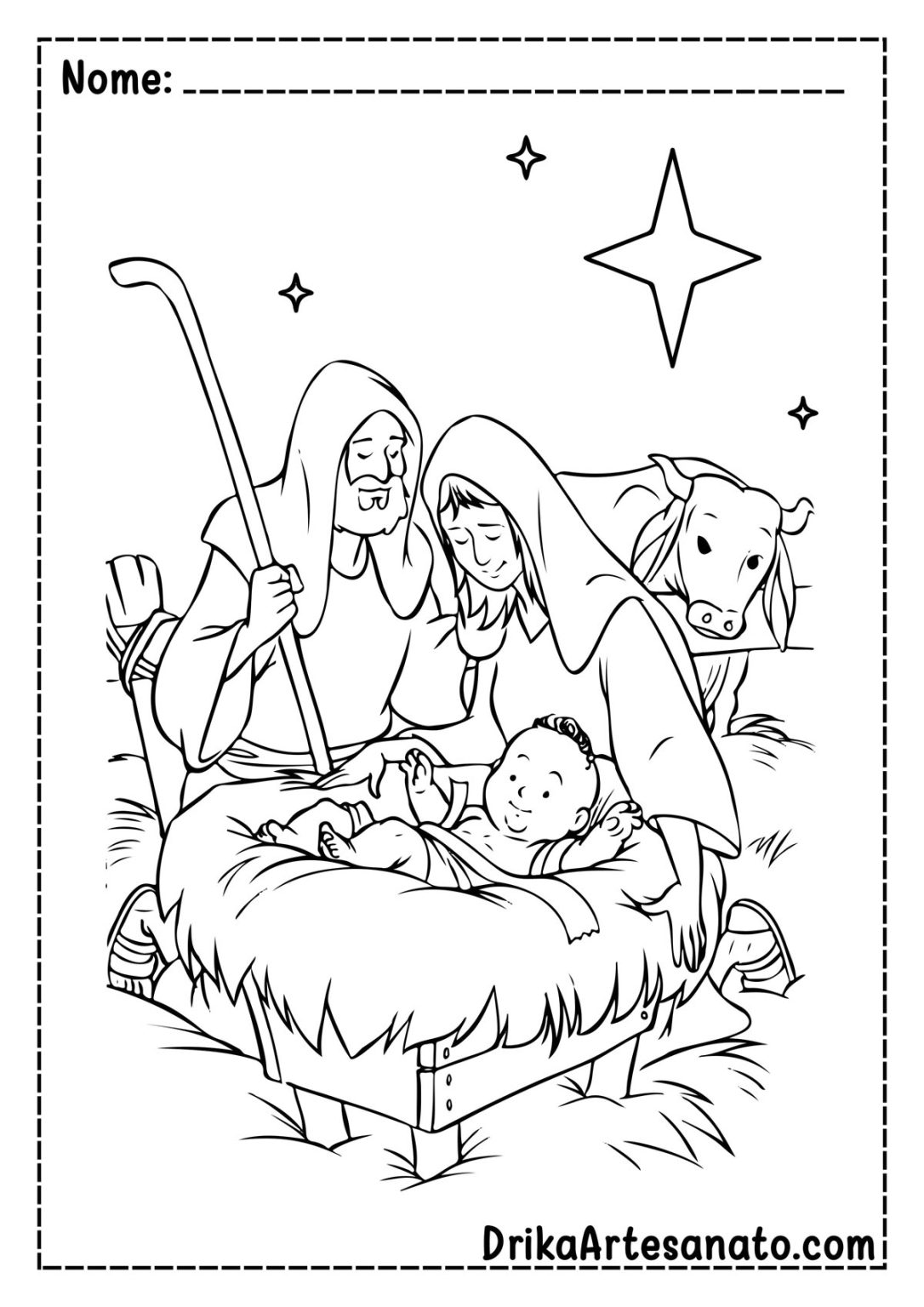 50 Desenhos de Natal para Colorir Grátis em PDF: Baixe Agora!