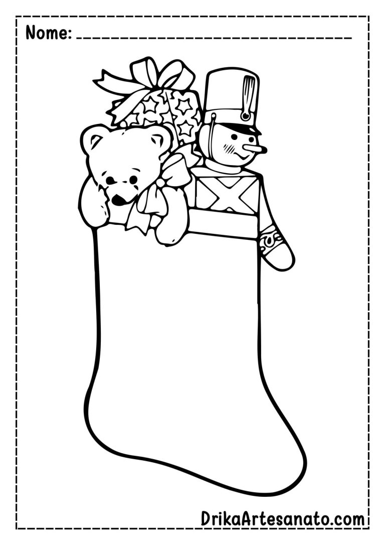 50 Desenhos de Natal para Colorir Grátis em PDF: Baixe Agora!