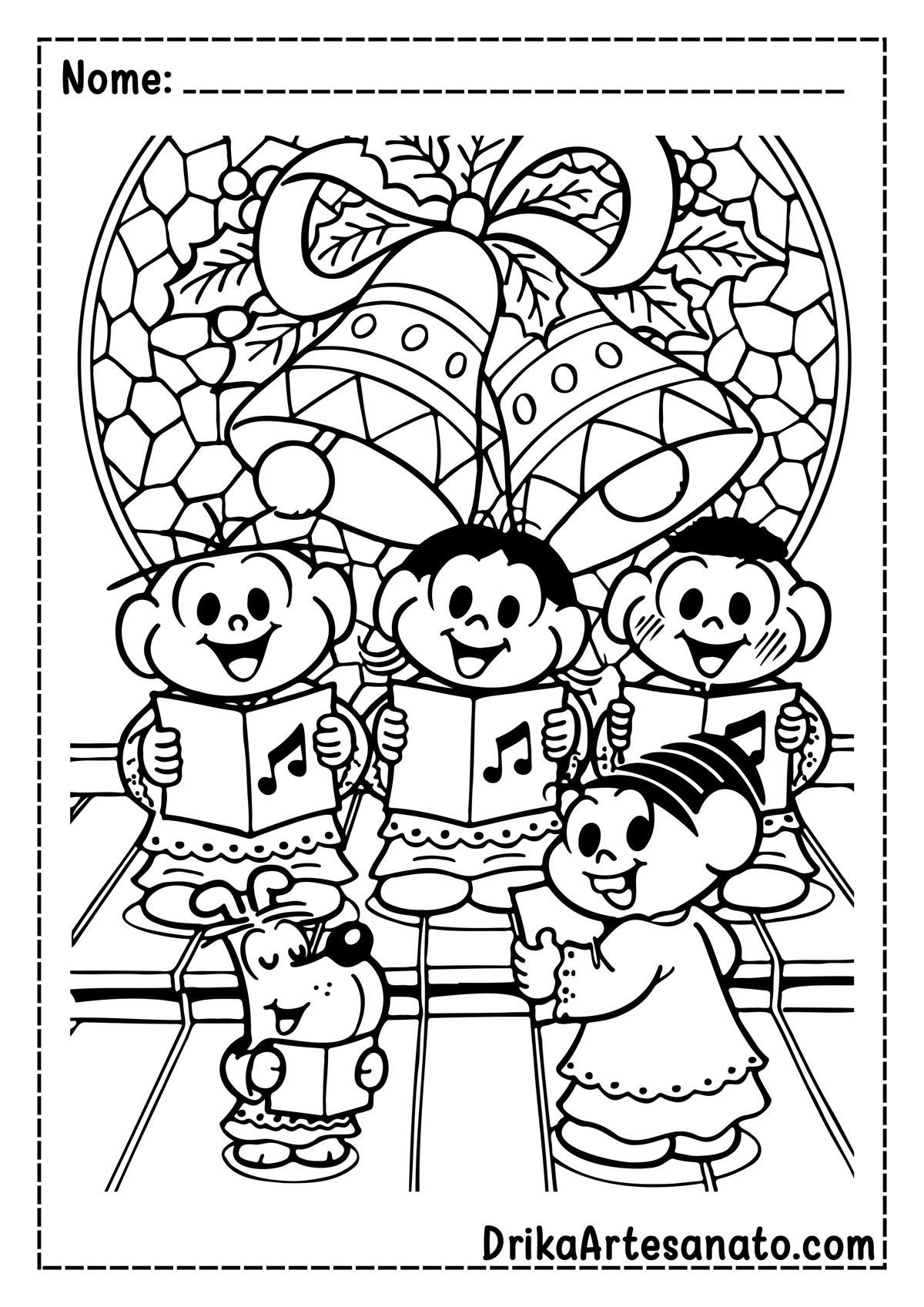 50 Desenhos de Natal para Colorir Grátis em PDF: Baixe Agora!