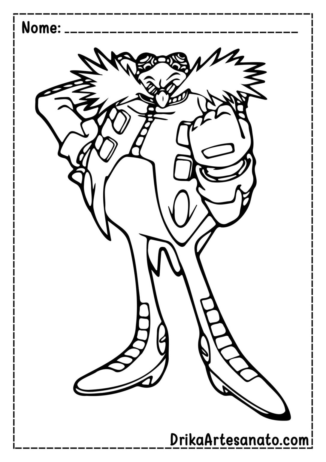 50 Desenhos do Sonic para Colorir Grátis em PDF: Baixe Agora!