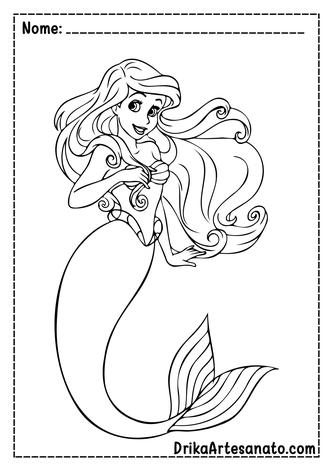 Desenhos de Princesas para Colorir Grátis em PDF: Baixe Agora!