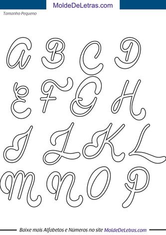 Molde de Letras Maiúsculas Anja Eliane - pequeno  Moldes de letras, Molde  de letras grandes, Letras do alfabeto para impressão