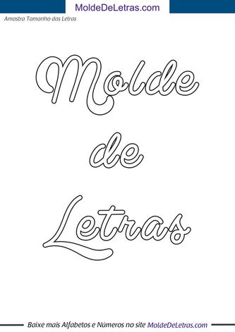 Molde de Letras Maiúsculas Anja Eliane - pequeno  Moldes de letras, Molde  de letras grandes, Letras do alfabeto para impressão