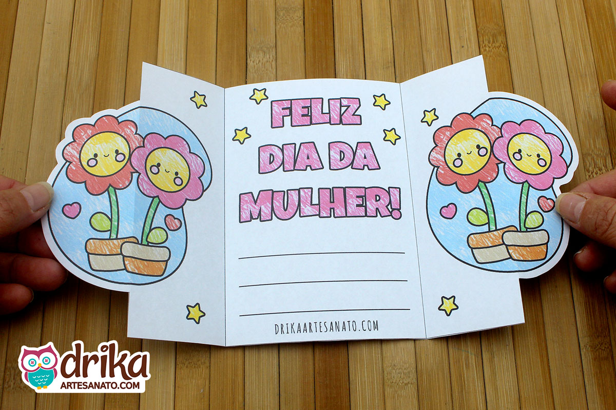 Um Cartão Encantador para Celebrar Mulheres Incríveis!