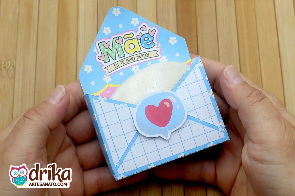 Charme em Miniatura: Modelos Exclusivos de Mini Caixas Envelopes para Imprimir!