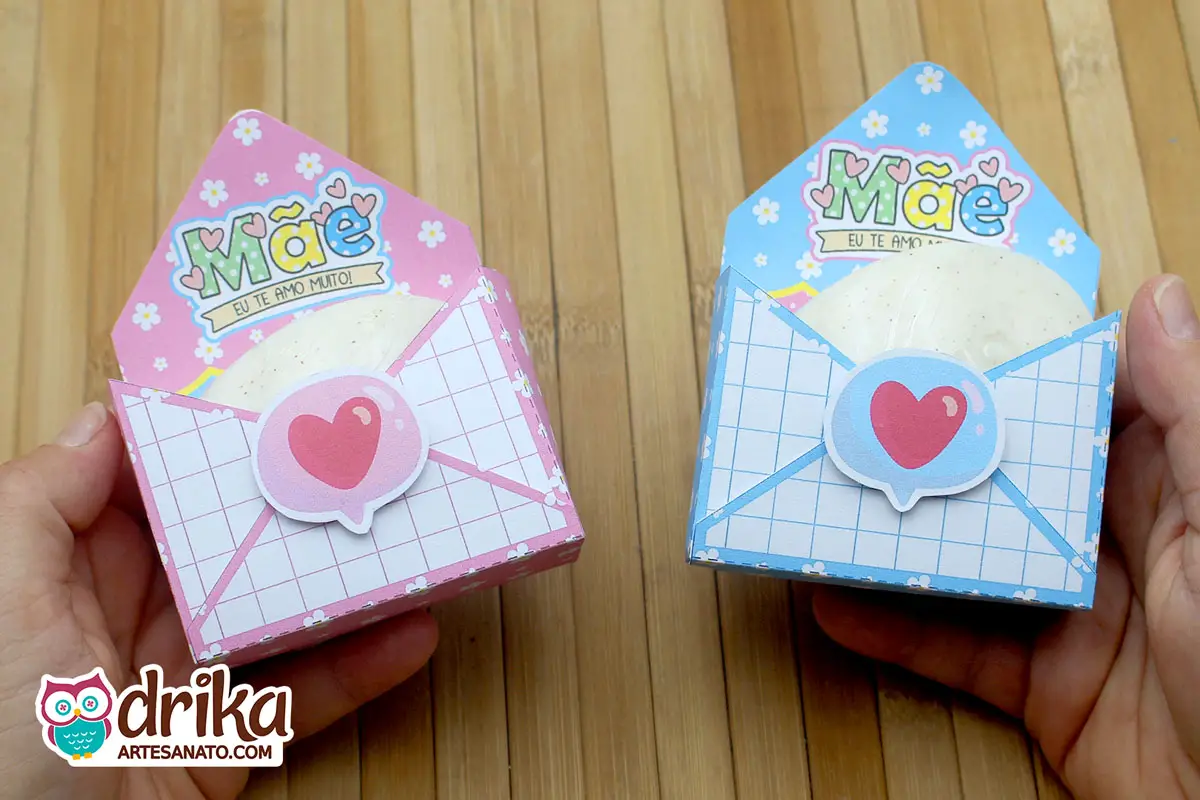 Toque de Carinho: Mini Caixas Envelopes para Celebrar o Dia das Mães!
