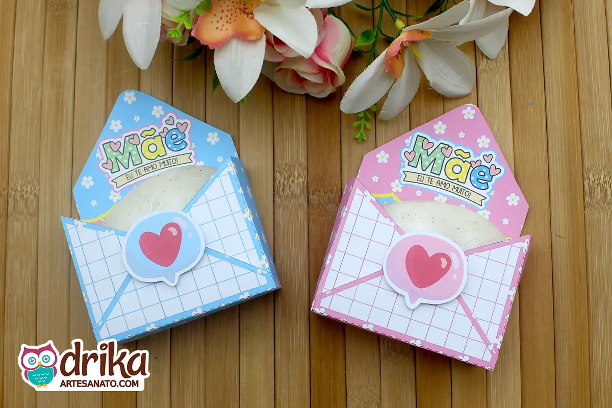 Faça Você Mesmo: Mini Caixas Envelopes para Surpreender sua Mãe no Dia das Mães!