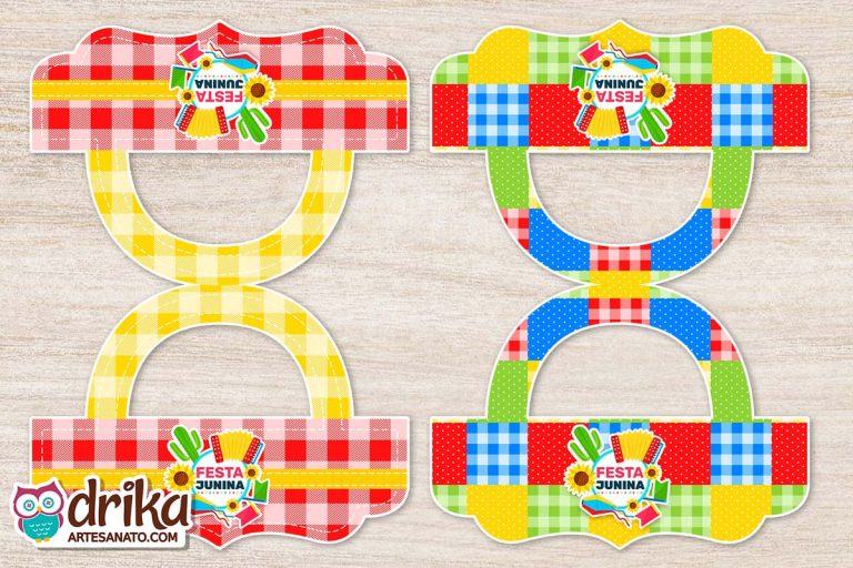 10 Plaquinhas de Festa Junina para Imprimir Grátis em PDF