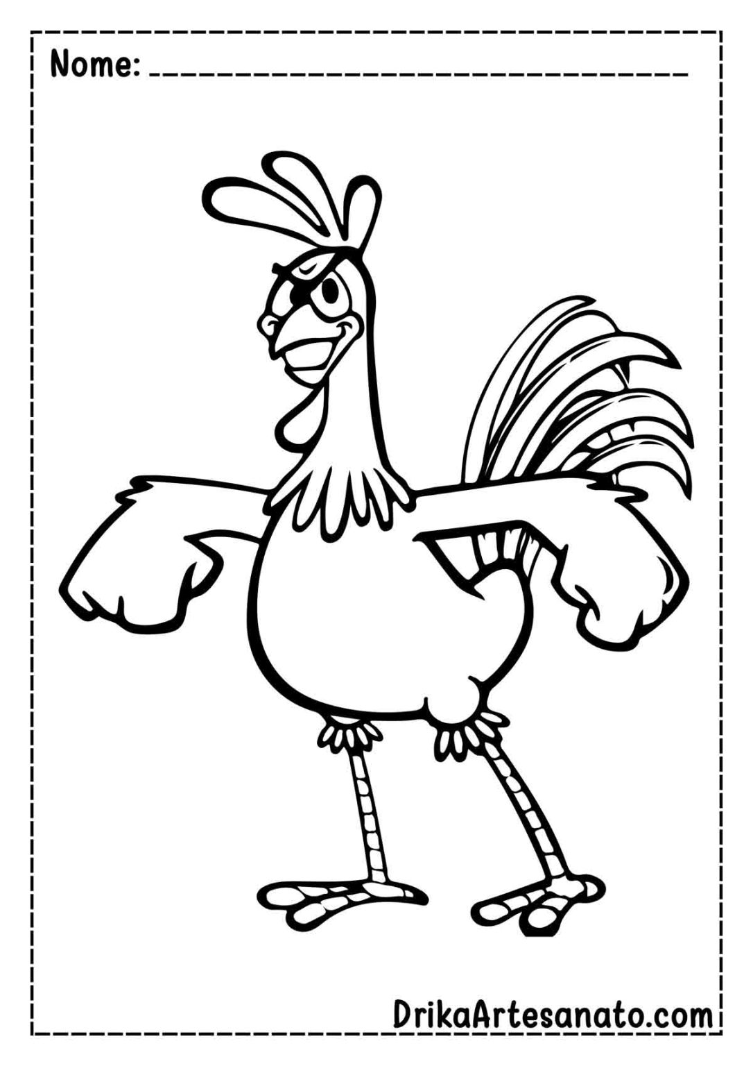 50 Desenhos da Galinha Pintadinha para Colorir Grátis em PDF