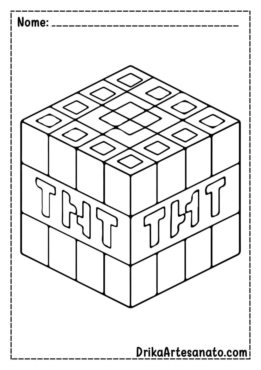 50 Desenhos do Minecraft para Colorir Grátis em PDF