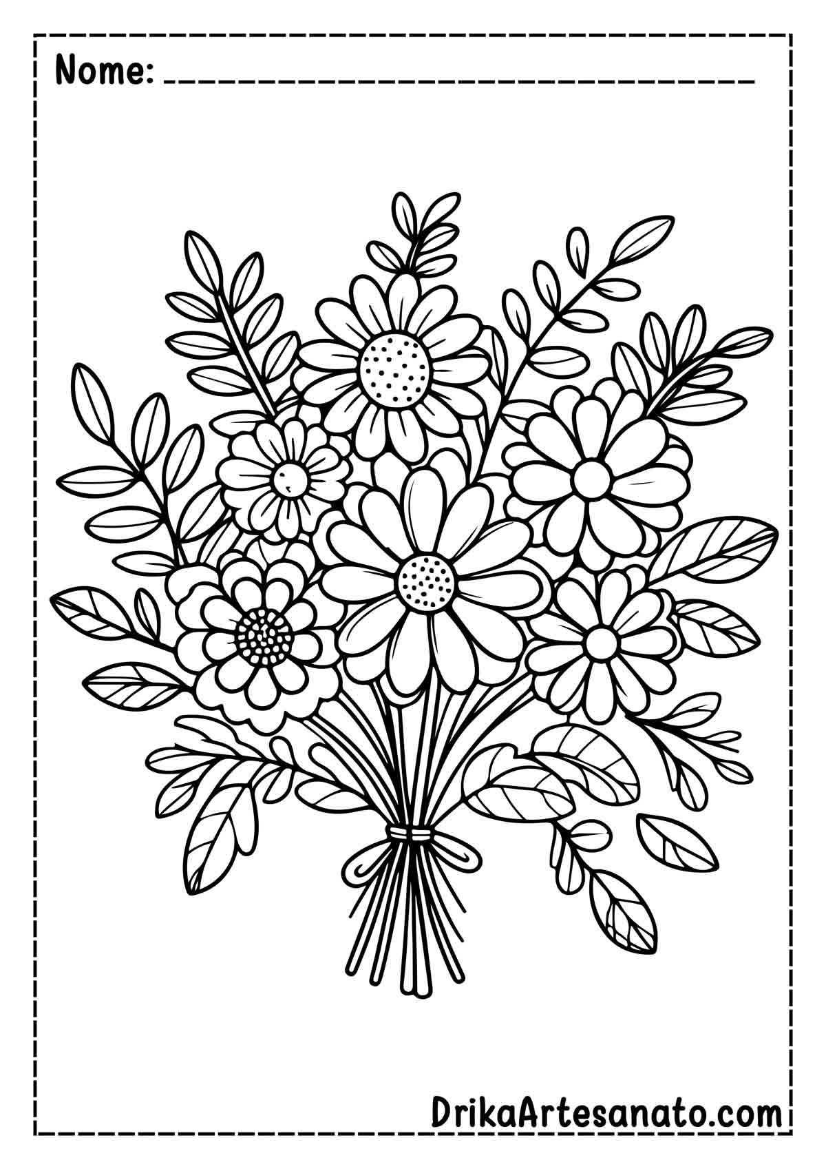 50 Desenhos De Flores Para Colorir Gr tis Em PDF