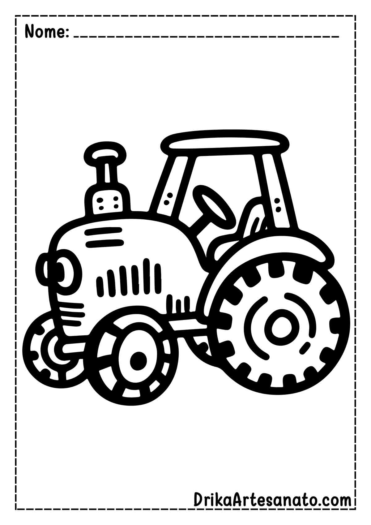 50 Desenhos De Trator Para Colorir Gr tis Em PDF