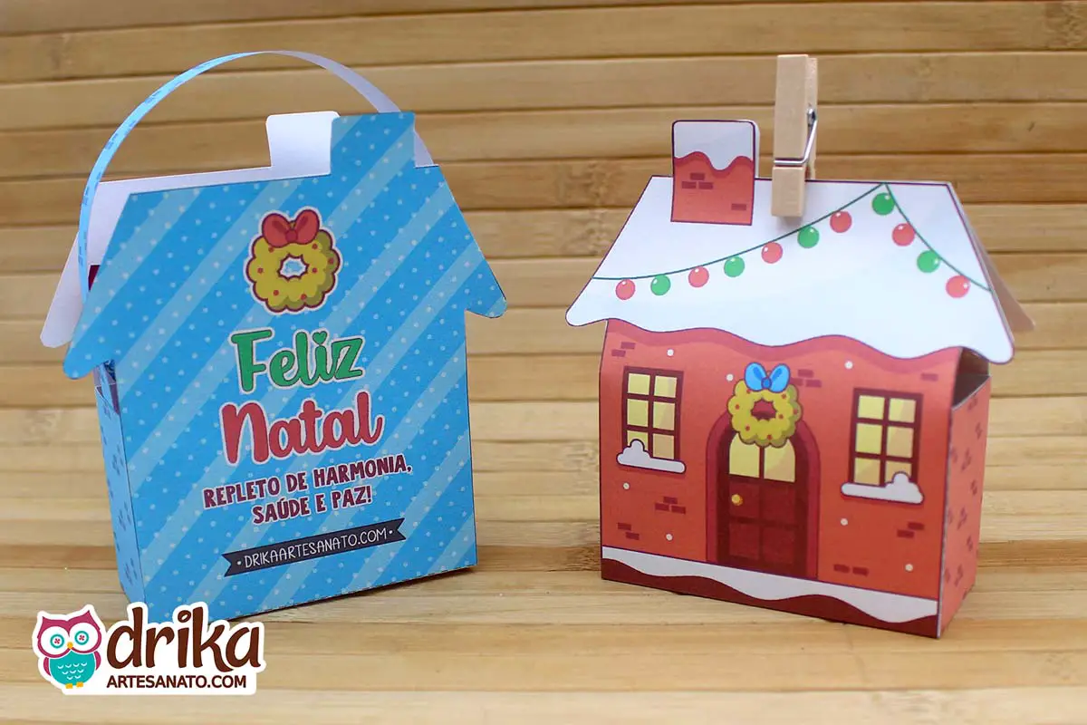 Lembrancinha de Natal para Bombons e Mimos: Fácil de Montar