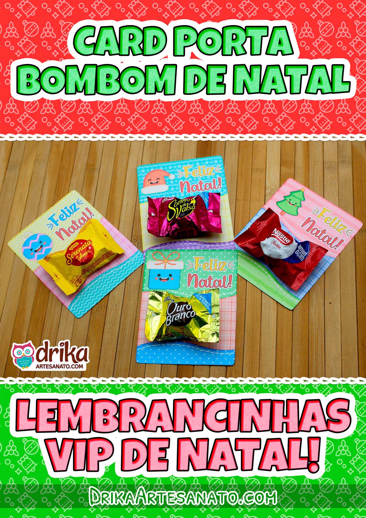 Lembrancinha de Natal para Imprimir: Fácil, Rápida e Encantadora