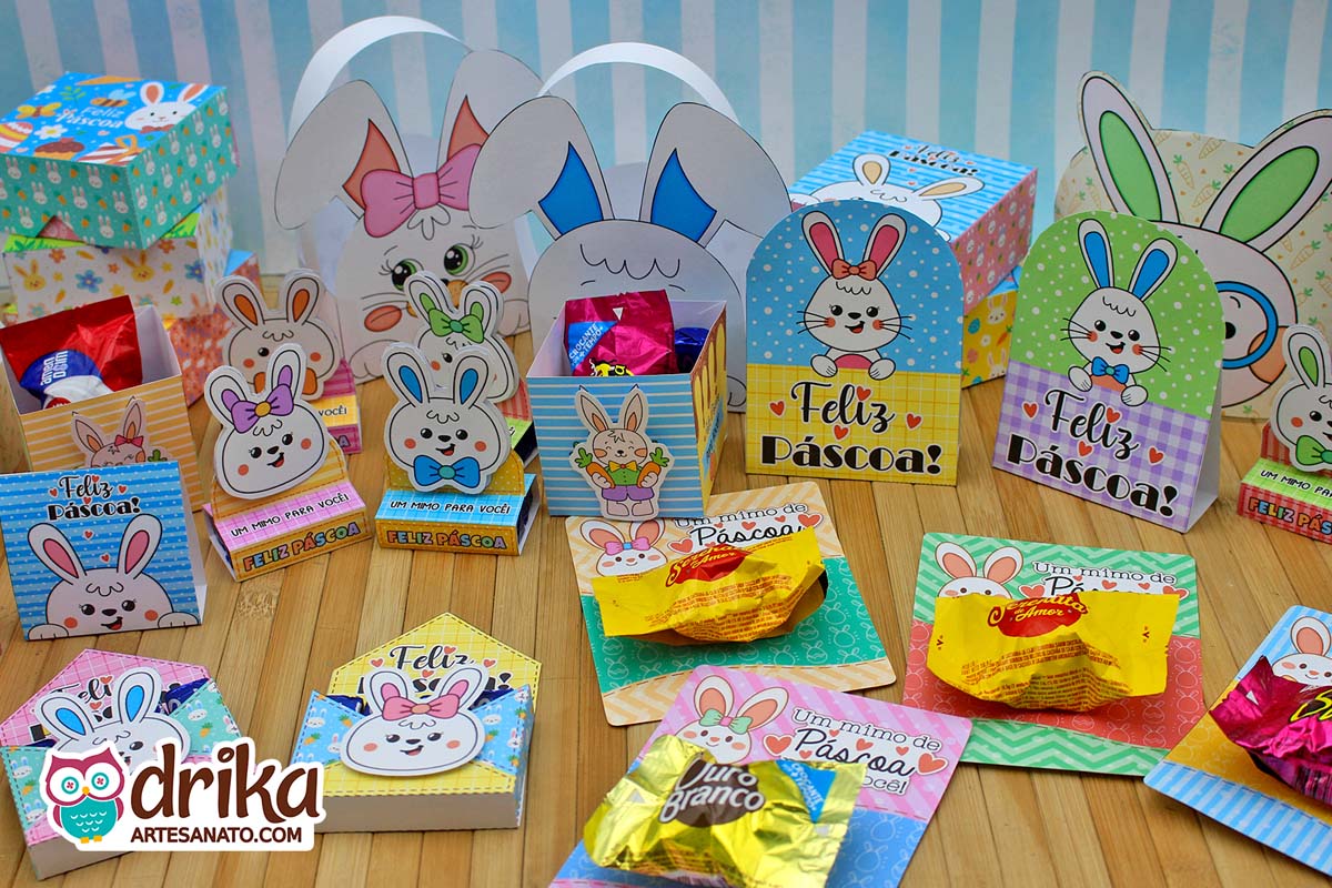 As Melhores Lembrancinhas de Páscoa: Moldes em PDF para Imprimir