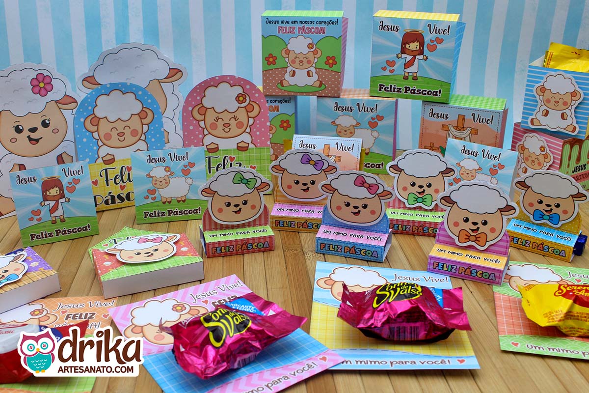 19 Lembrancinhas de Páscoa Cristã: Moldes em PDF para Imprimir