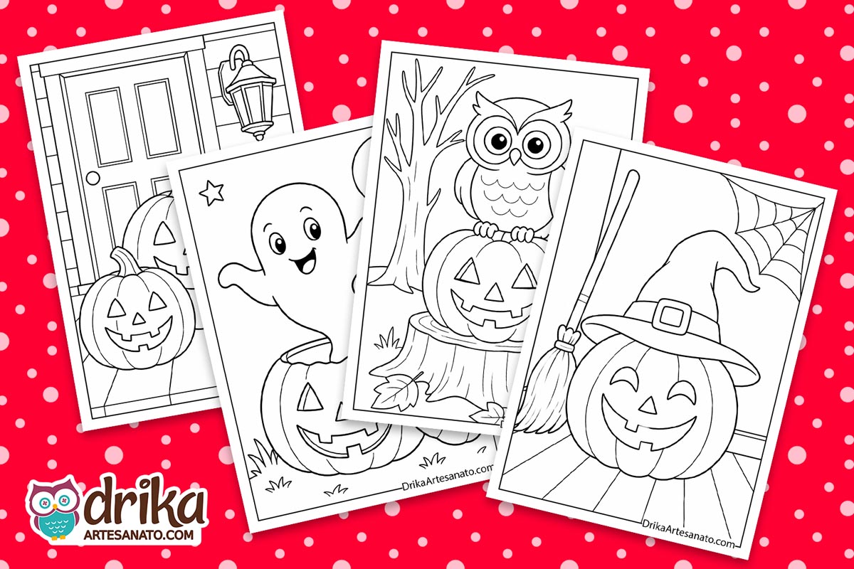 Halloween Pumpkin and Jack-o-Lantern Coloring Pages for Kids (25 Free Printables)